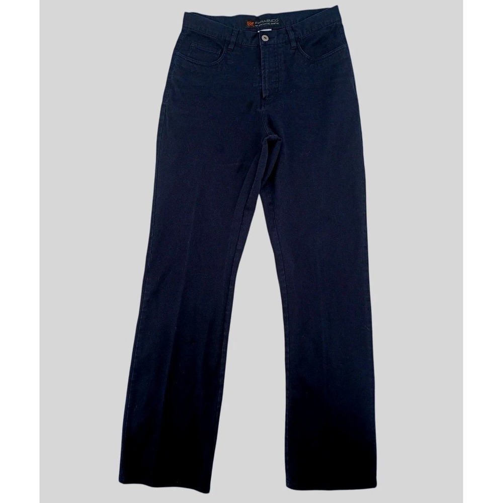 Parasuco Jeans Pants Womens 28 Black Ergonomic Slim Stretch Cotton Denim Classic